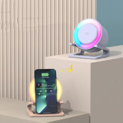 Wireless Charging Bluetooth Speaker Table Lamp