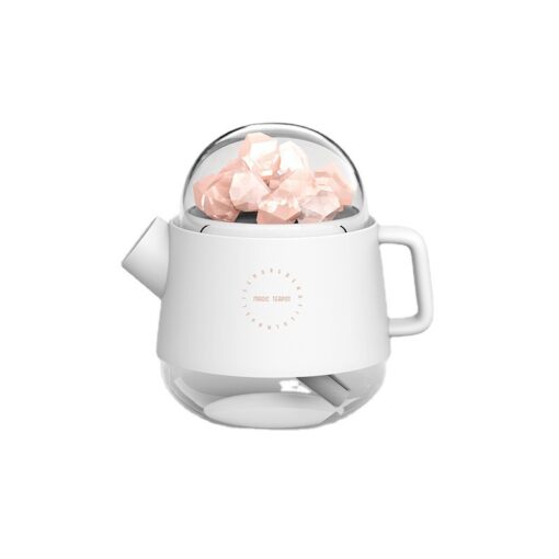 Wireless USB Rechargeable Crystal Salt Stone Humidifier - Image 2