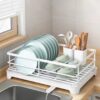Multi-functional Kitchen Storage Draining Dish Rack