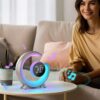 White Noise Wake-up Touch RGB Colorful Alarm Clock