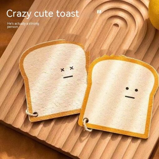 Creative Cute Toast Cat's Paw Dishwashing Cloth