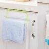 Door Cabinet Nail-free Bathroom Storage Towel Rack
