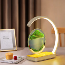 Creative Quicksand Hourglass LED Night Light Lamp