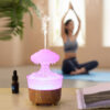 Creative Colorful Light Raindrops Desktop Humidifier