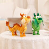 Creative Simulated Chinese Dragon Plush Ornaments Toy