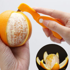 Durable Long Handle Household Orange Peeler