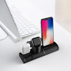 3in1 Silicone Wireless Charging Induction Stand