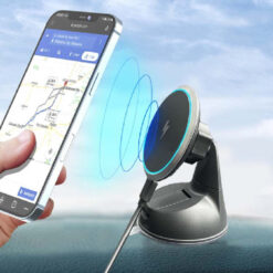 15W Magnetic Car Wireless Charger Air Outlet Bracket