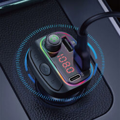 Colorful Mp3 Bluetooth Hands-free Fast Car Charger