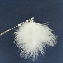 Funny Spring Steel Wire Feather Cat Stick Wand Toy