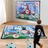 Children's Football Soccer Game Training Mat Suit