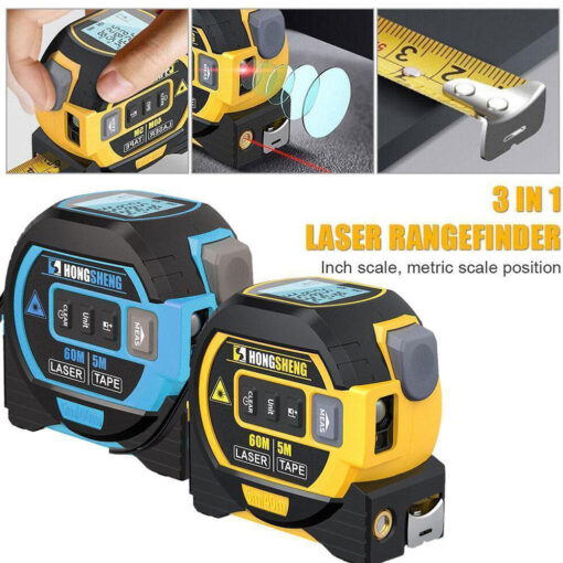 3 In 1 High-precision Intelligent Electronic Laser Tape Measure