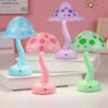 Creative Cute Mushroom Night Light Table Lamp