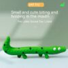 Interactive Latex Lizard Bite-resistant Molar Squeaky Dog Toy