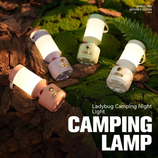 Creative Rechargeable Bedside Sleeping Night Light Lamp