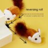 Interactive Smart Electric Simulation Mouse Teaser Toy