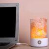 Durable Romantic LED Crystal Salt Soft Light Lamp