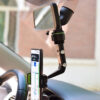 Multifunctional Car Mounted Rearview Mirror Phone Holder