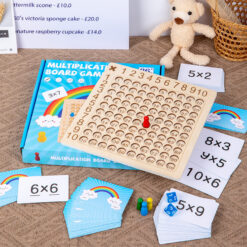 Multiplication Table Game Children's Math Learning Toy