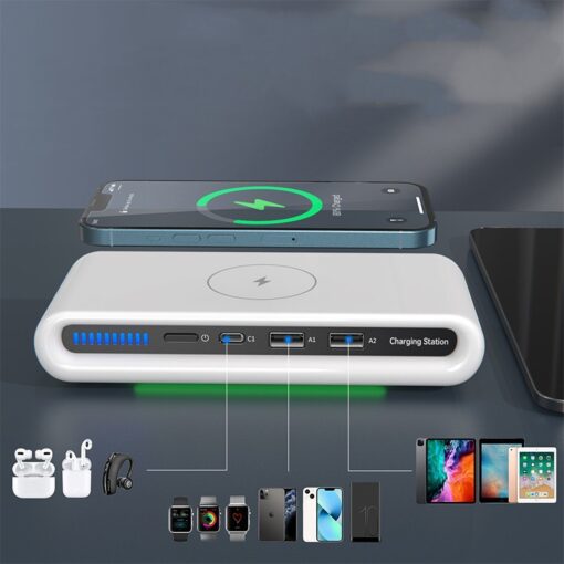 Portable Wireless Desktop Phone USB Charger