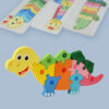 Cartoon 3D Children's Montessori Puzzle Educational Toy