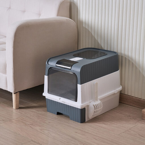 Fully Enclosed UV Drawer Sterilization Cat Litter Box