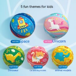 Creative Children's Indoor Mute Rubber Basketball Toy