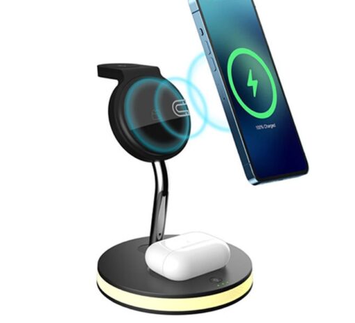 Magnetic 4 in 1 Wireless Charging Watch LED Lamp