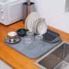 Kitchen Hanging Dish Draining Storage Rack