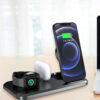 Multifunctional Double Folding Wireless Charging Stand