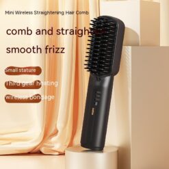 Portable Mini Charging Hair Comb Straightener