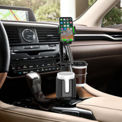 Multifunctional Rotatable Armrest Storage Interior Cup Holder