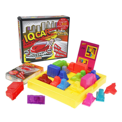 Educational Parking Lot Blocking Game Logic Puzzle Toy