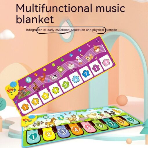 Multifunctional Children's Music Game Blanket Mat