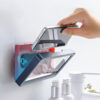 Wall-Hanging Free-Punching Touch Screen Phone Holder