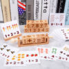 Multi-functional Wooden Numeric Letter Rubik's Cube Toy