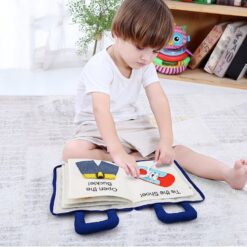 Interactive Early Educational Cloth Book Toy