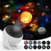 360 Rotate Starry Sky Night Light Galaxy Projector Lamp