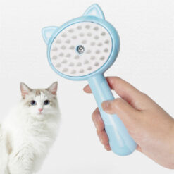 Multifunctional Electric Cat Hair Removal Steamy Brush