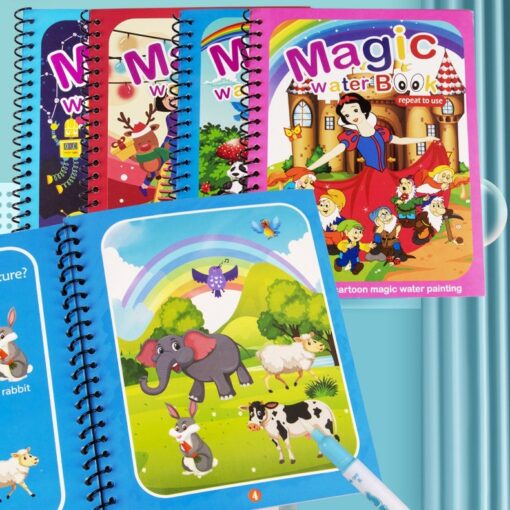 Children's DIY Magic Water Picture Coloring Book