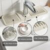 Portable Silicone Waterproof Kitchen Sink Faucet Mat