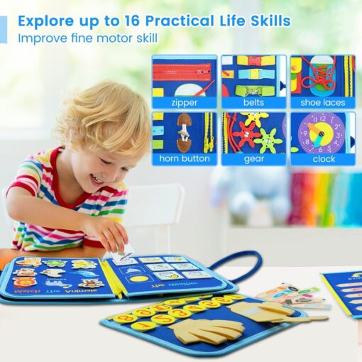 Felt Early Educational Dressing Children's Learning Board Toy