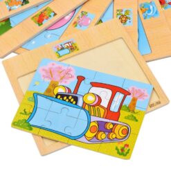Wooden Children Early Educational Jigsaw Puzzle Toy