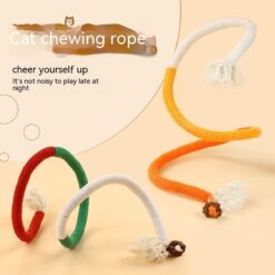 Interactive Cat Bite Rope Teething Chew Toy