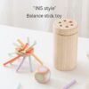 Wooden Montessori Balance Stick Educational Game Toy