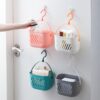 Portable Bathroom Storage Hanging Basket Holder