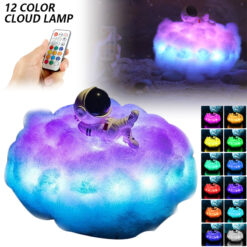 LED Colorful Clouds Astronaut Children's Night Light Lamp