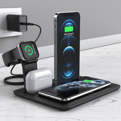 Wireless Desktop Phone Charger Watch Headphone Bracket - Image 8