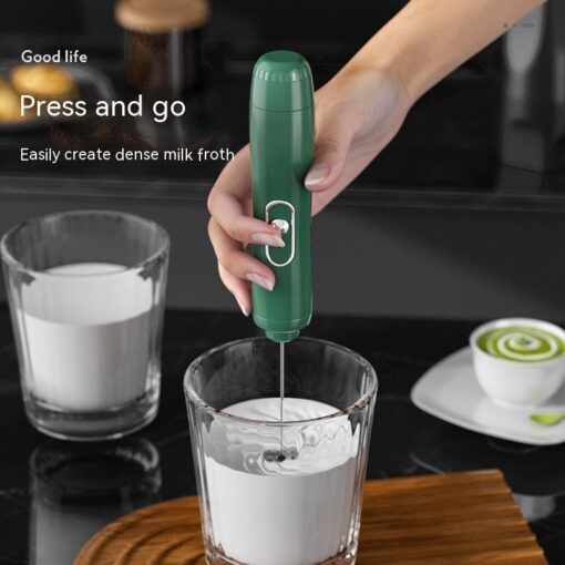 Portable Wireless Household Small Electric Milk Frother