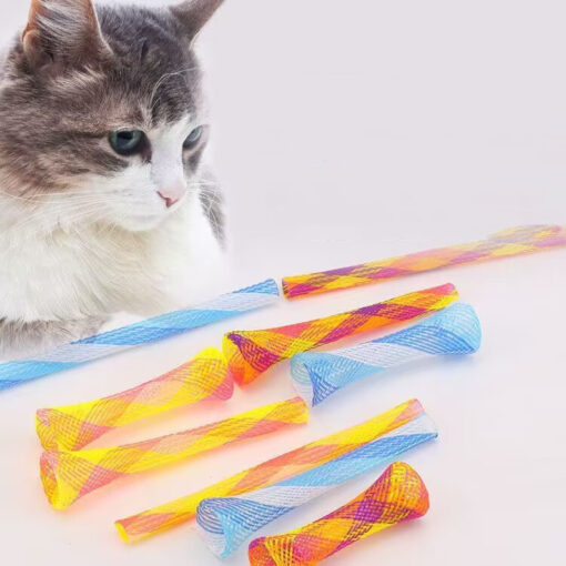 Interactive Educational Pet Mesh Throwing Toy